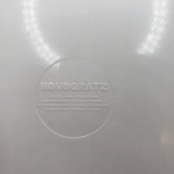 Gnome appetizer patriotic plates set melamine 4th of July - Picture 3 of 7